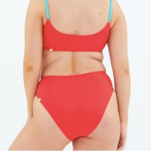 Summersalt High Leg Mid Rise Bikini Bottom